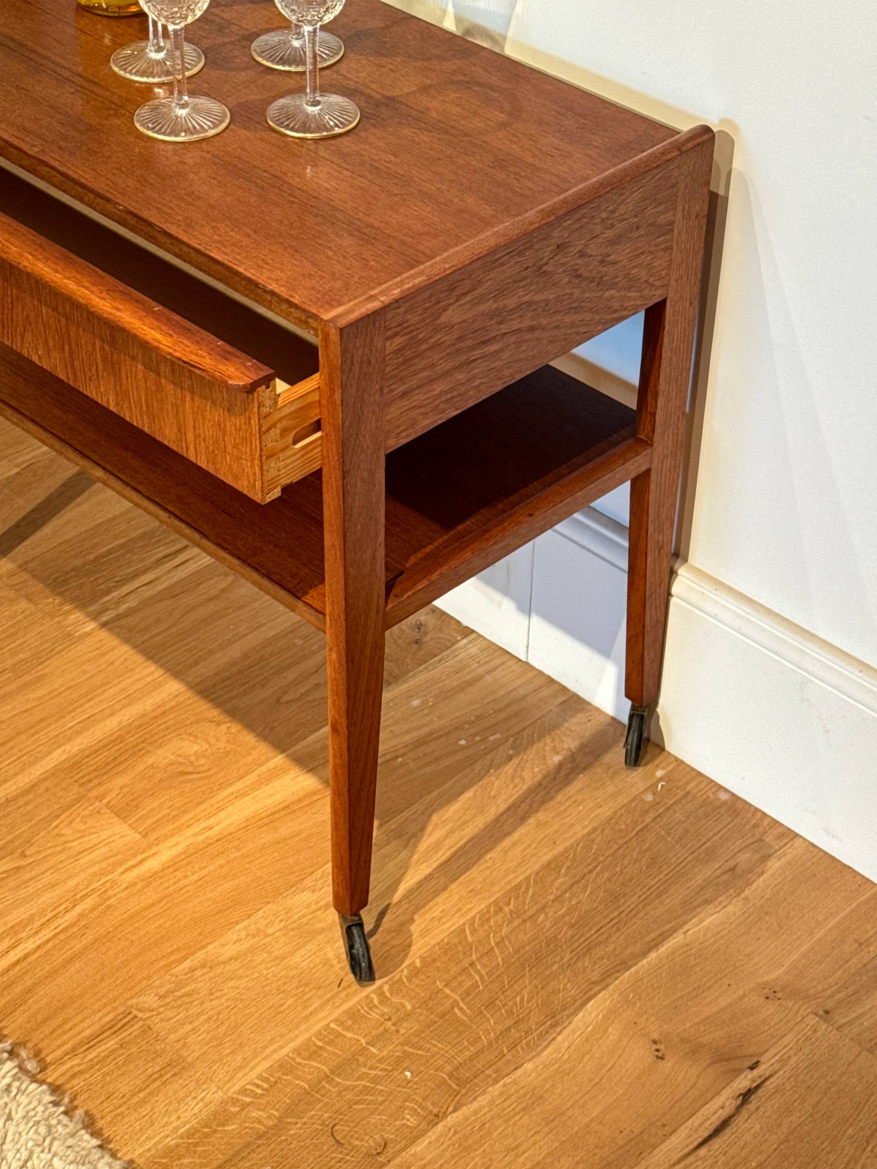 Vintage Scandinavian teak sideboard "Sofie"