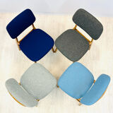 Set of four dining chairs