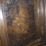 Unique piece burr walnut sideboard