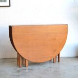 Table en teck à rabats