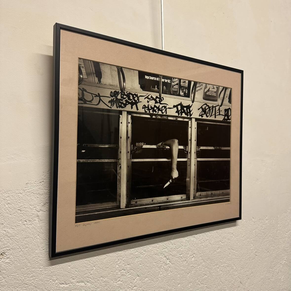 Photograph "NYC SUBWAY, 1970" by John F. Conn