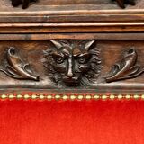 Set of 6 neo-Gothic style chairs.