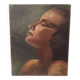 Old portrait painting.