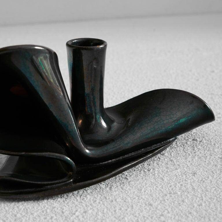 Candle holder Studio Pli metal Freeform