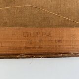 Oil on canvas by Geffroy women at the harvest early 20th century