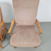 Fauteuils en hêtre vintage de Farstrup Møbler, années 1970, ensemble de 2