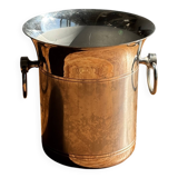 Small flared champagne bucket with 2 loops H20.5