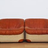 Swan armchairs, 1970s, set of 2
