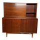 Vintage 1950s bar cabinet / Eastern European modernist sideboard