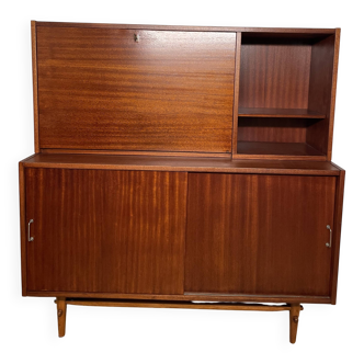 Vintage Mid-Century Bar Cabinet / Sideboard Eastern European Modernism