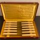 12 resin knives in original box, jeweler goldsmith of Bayonne Gommez Saez