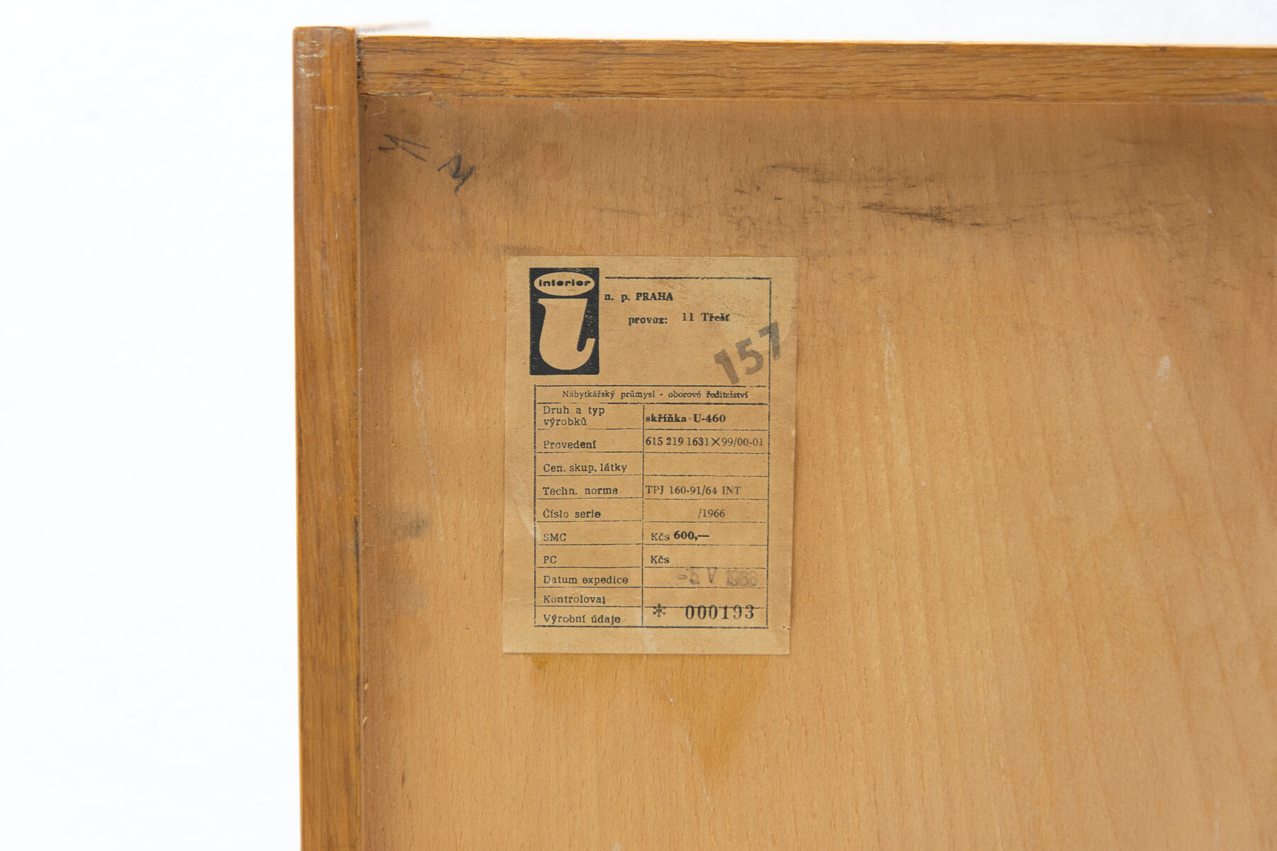 Mid Century U-460 sideboard by Jiří Jiroutek for Interiér Praha