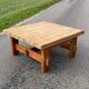 Chunky pine coffee table