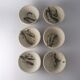 All of the Colombe France pottery bowls