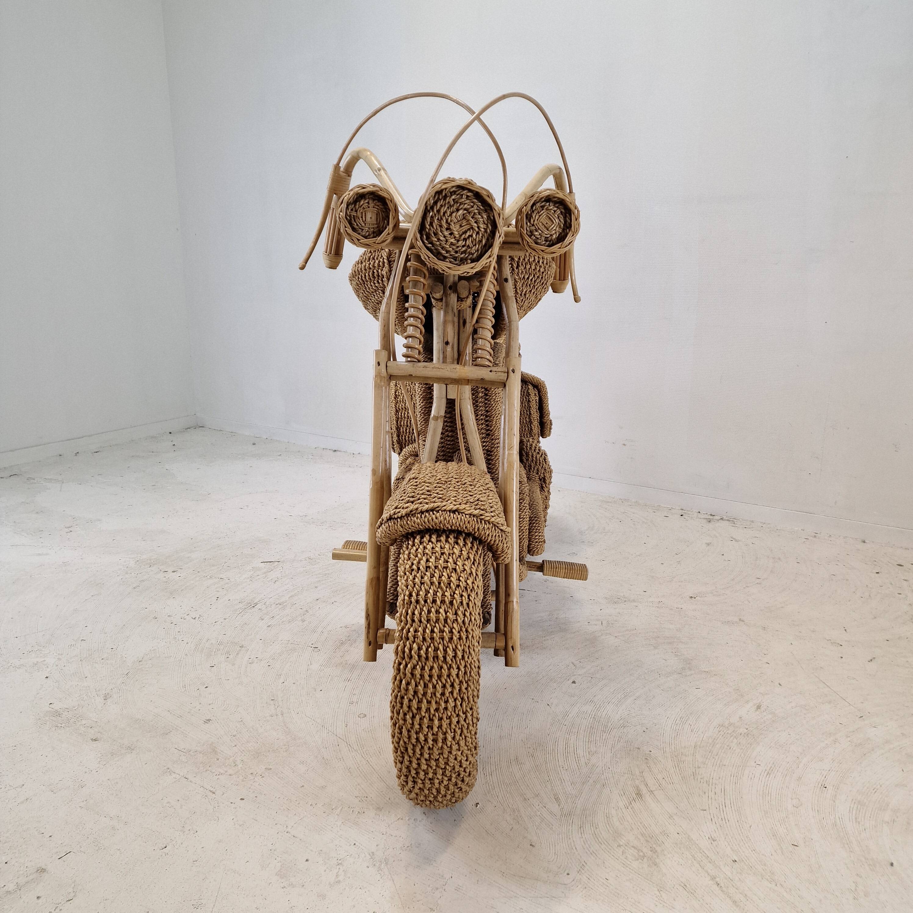 Tom Dixon Life Size Harley Davidson Motorcycle, 1980's