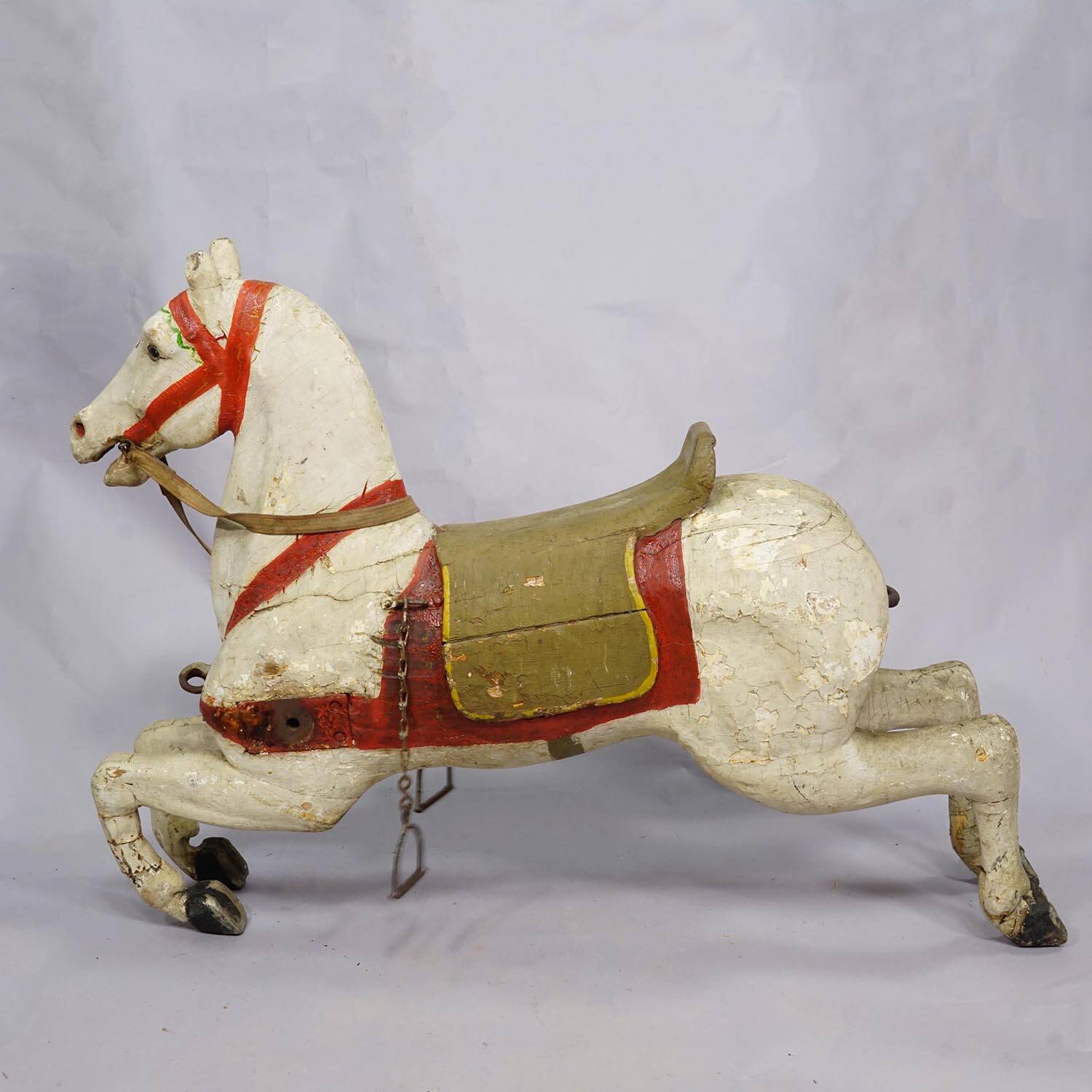 Antique children's carousel horse, Germany late 19th century