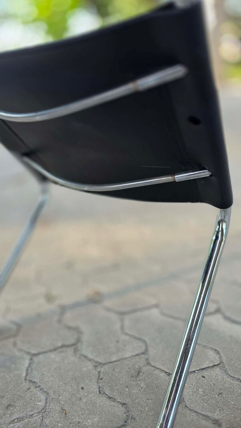 Set of 8 Cantilever chairs "S33" - Mart Stam, Bauhaus
