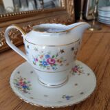 Scented candle Limoges porcelain creamer cup