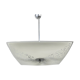 Mid century glass pendant by Napako, Czechoslovakia, 1960's