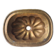 Basin, hammered copper shell hand basin
