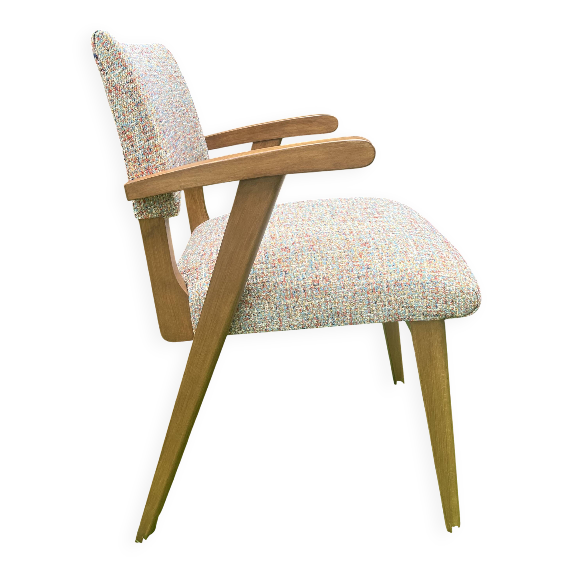 Mid-century bridge armchair