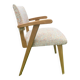 Mid-century bridge armchair