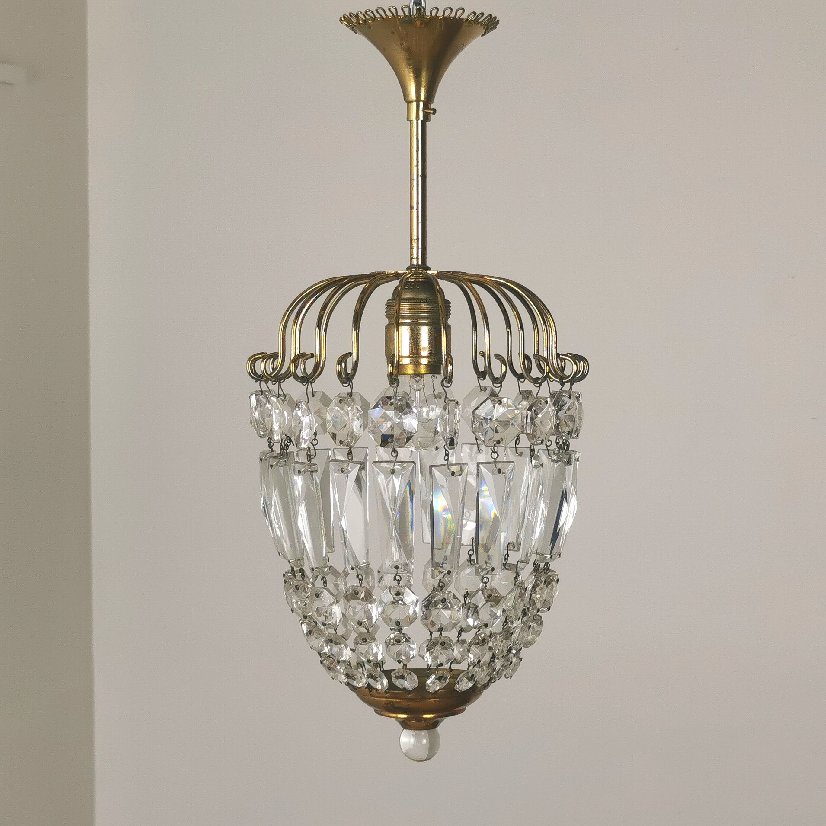 Chandelier with tassels