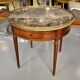 Louis XVI marble bottle table