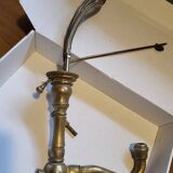 Antique solid copper faucet spout