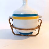 Wolf Karnagel porcelain soup bowl for Rosenthal Studio Line Germany 1970.