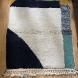 Blessed ourain Berber rug in real wool