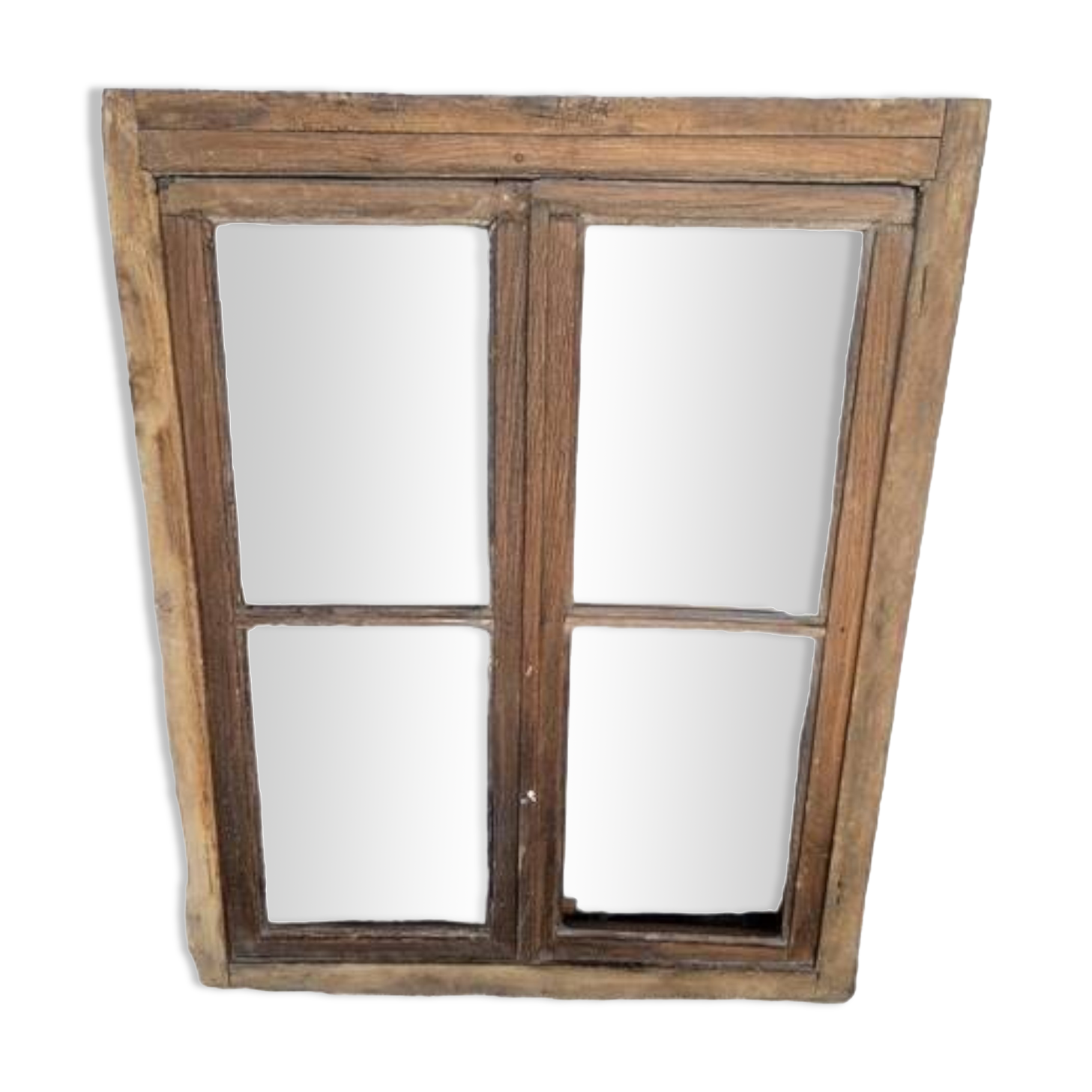 18th century chestnut window 107/83cm