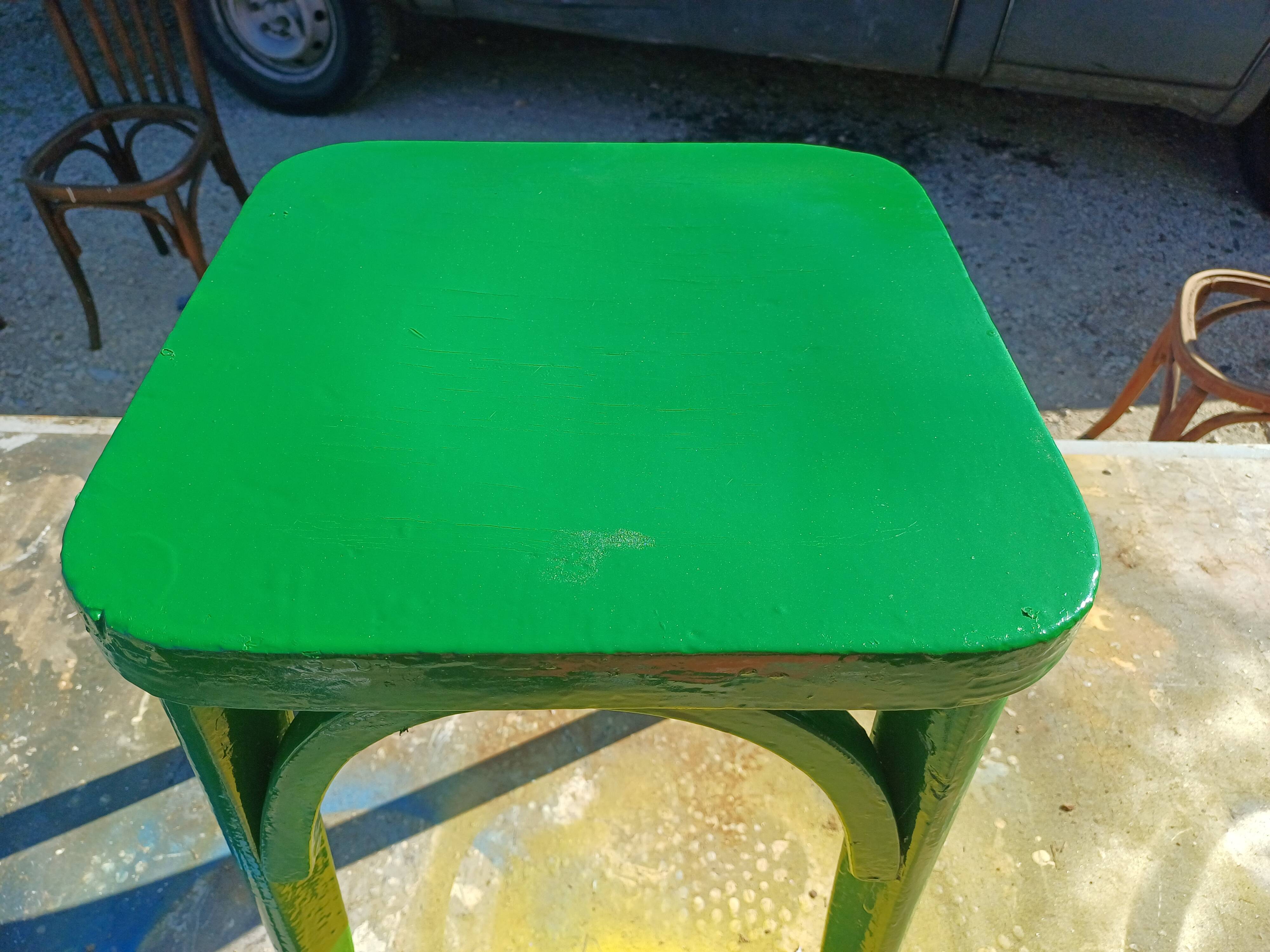 Wooden Workshop Stool