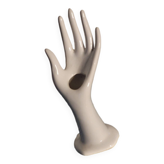 Vintage ceramic hand