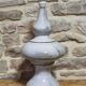 Large glazed ceramic lamp base by Jean-François Descombes, Vallauris.