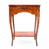 Historic inlaid table, France, circa 1910.