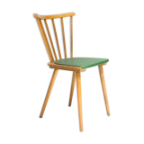 Vintage chair bars green seat