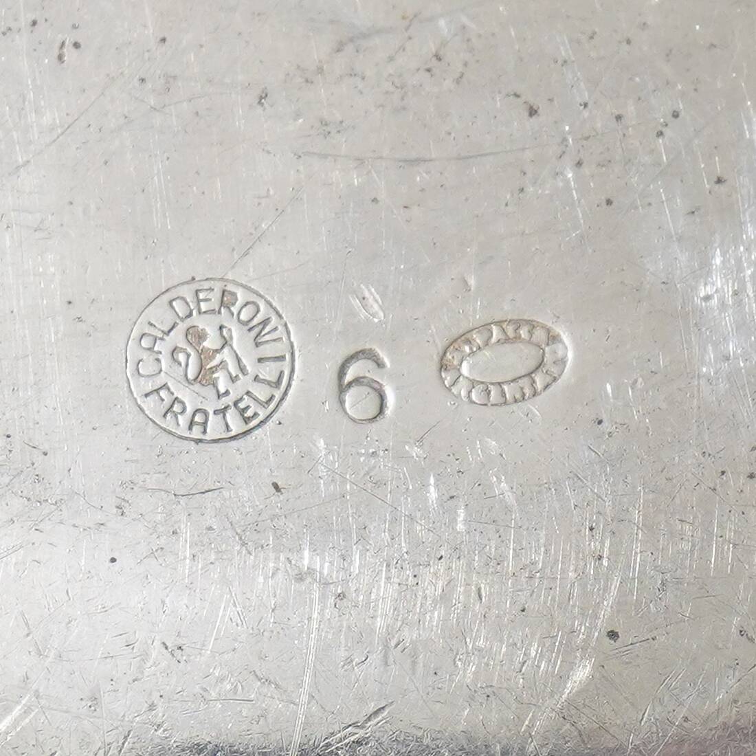 Set of 4 bowls by Gio Ponti for Fratelli Calderoni, 1950s