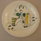 6 Assorted Stavanger Flint Norway plates 1950-60 Scandinavian.