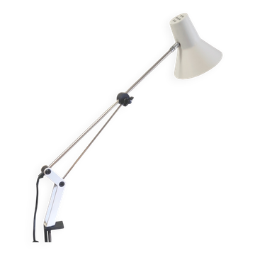 Lampe articulée type architecte en métal - années 80