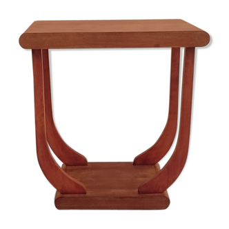 Gueridon art deco cradle feet