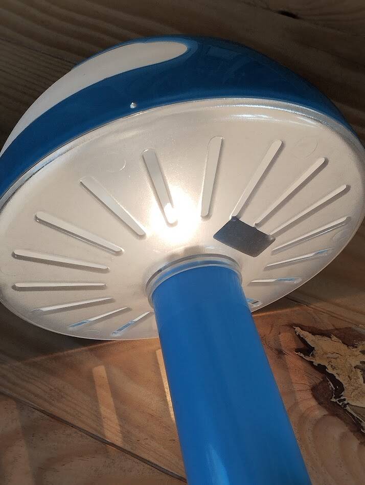 vintage mushroom lamp IKEA