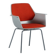 Vintage Space Age Orange Dining Chair, Italy, 1970’s