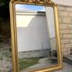 Mirror high 171 cm / 107 cm large mirror louis Philippe Golden has the sheet d gold