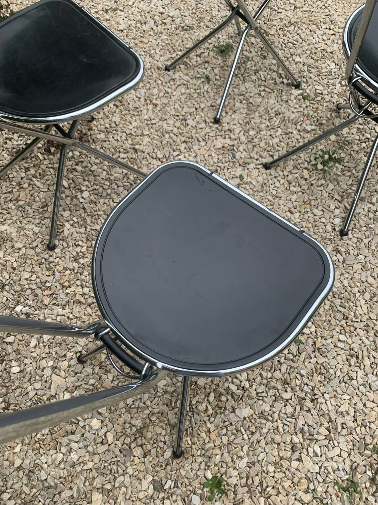 Set of 4 70s chairs