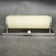 1930s Bauhaus Chrome Wall Light with Cream Opaline Glass, Czechoslovakia