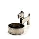 Art Deco silver-plated Ric & Mac small ashtray, Edouard Marcel Sandoz, Gall