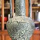 Important patinated terracotta vase