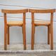 Set of 2 Alvar aalto bentwood chairs model 68, Artek Finland