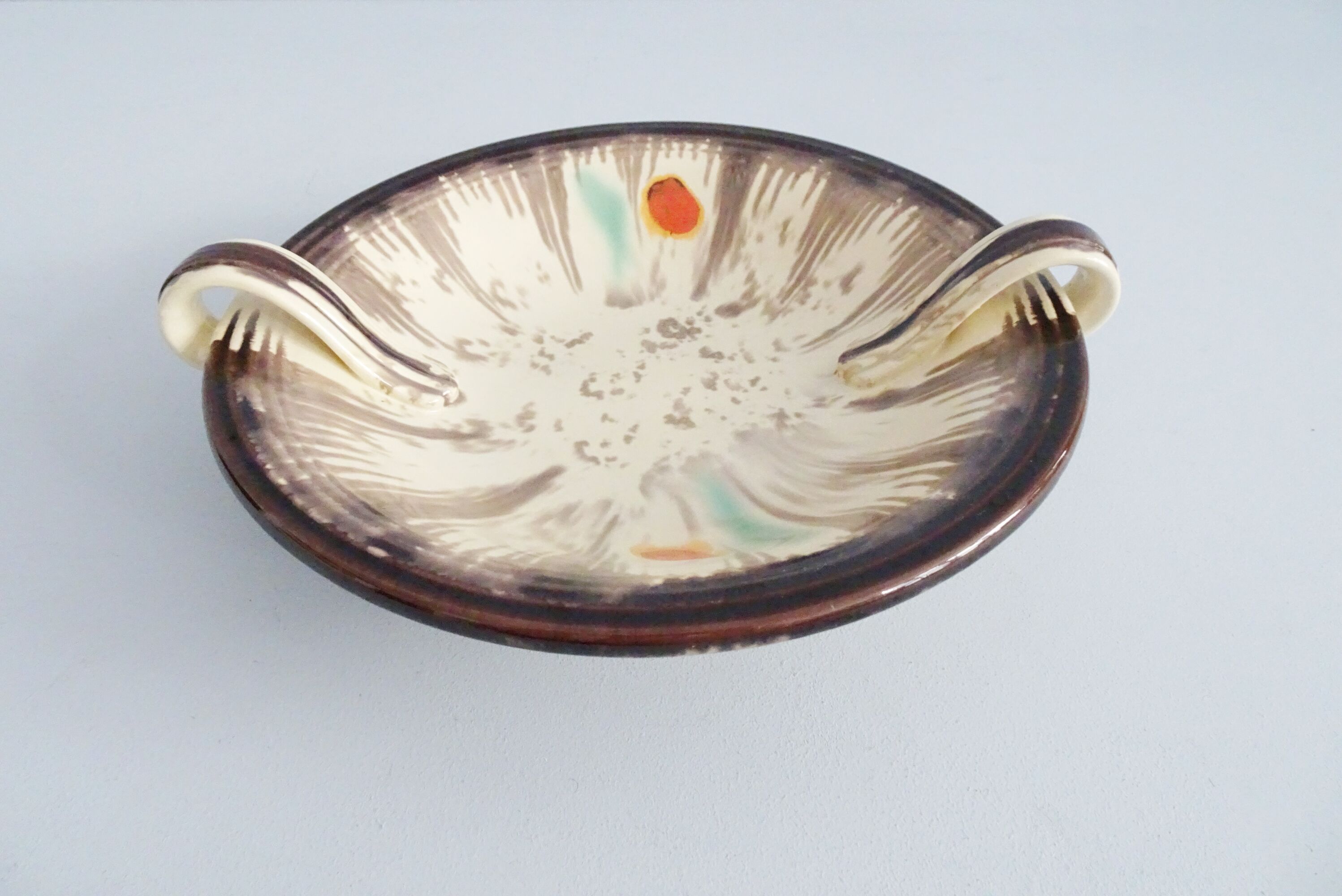 Art deco ceramic dish